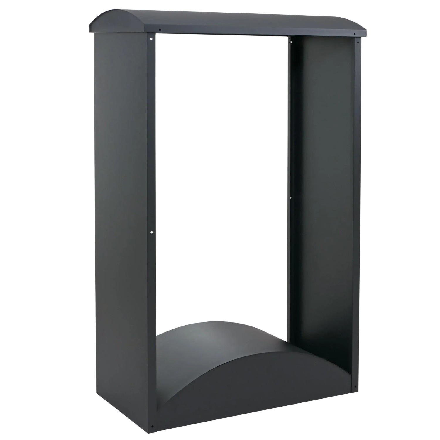 MCW Brennholzlager P77 Metall 160x98x50cm Anthrazit