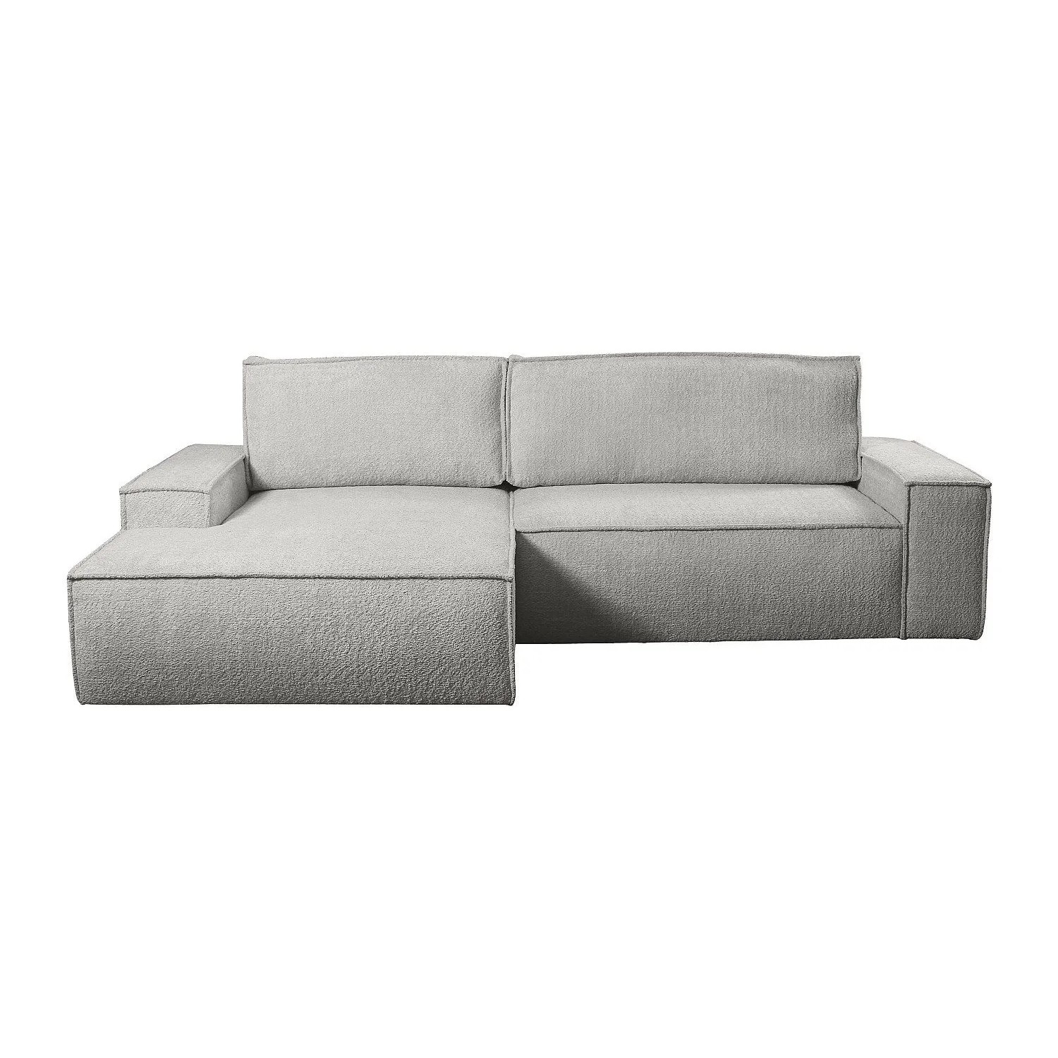 Vente-unique Schlafsofa Amelia Grau 267 cm