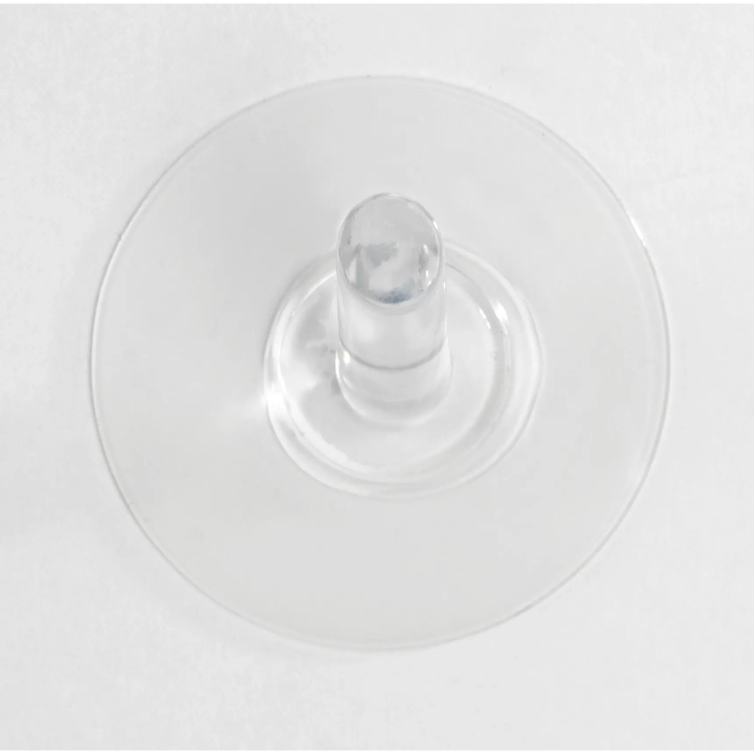Transparenter Wenko Static-Loc Haken aus Kunststoff für Bad und Küche.