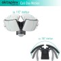 Oktaplex LED Außenstrahler Cali Dos mit Sensor, schwenkbar. Außenleuchte für optimale Ausleuchtung.