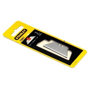 Stanley 1991 Trapezklingen, 5 Stück, im gelben Blisterpack.