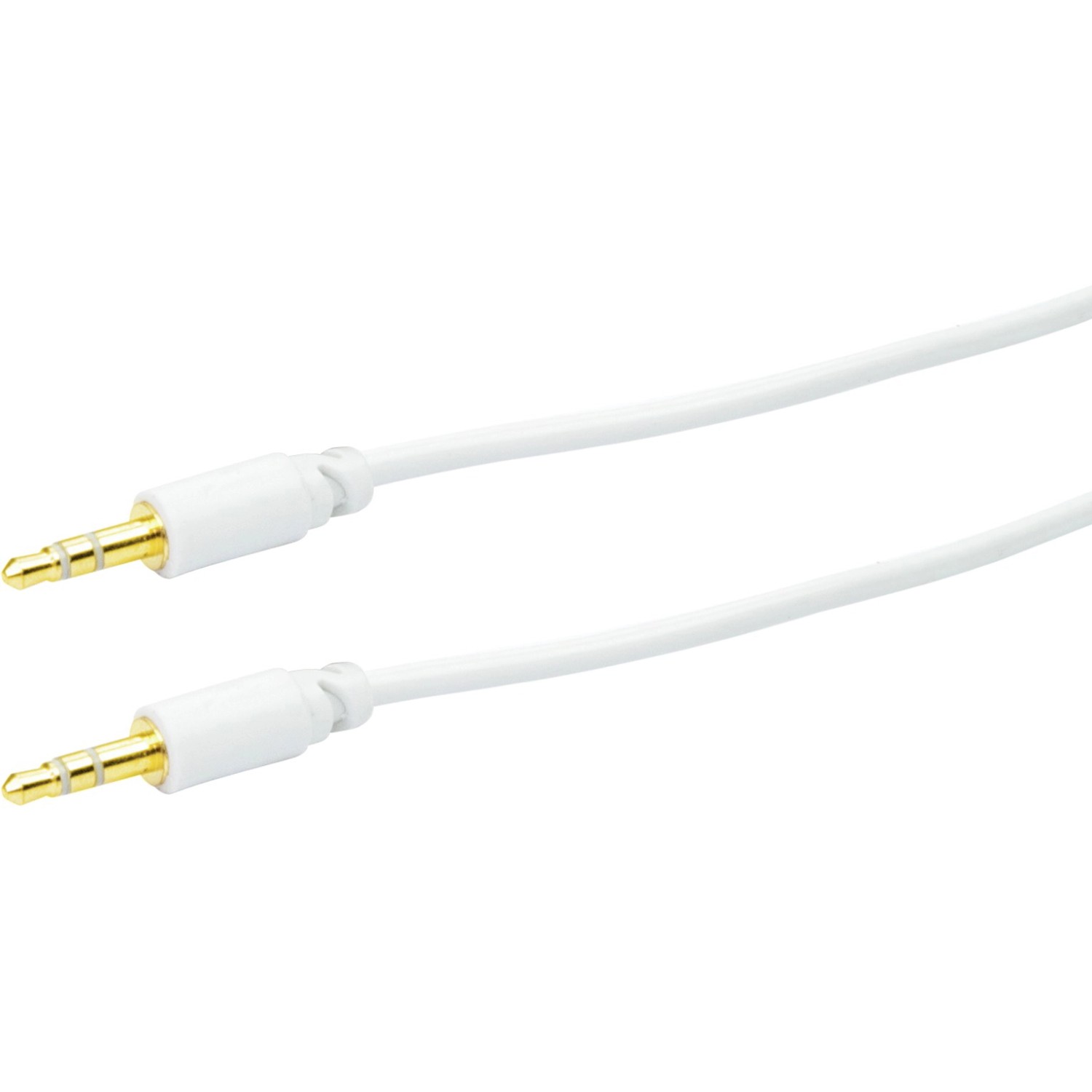 Schwaiger Audio Anschlusskabel 3,5 mm Klinkenstecker Weiß 1,5 m