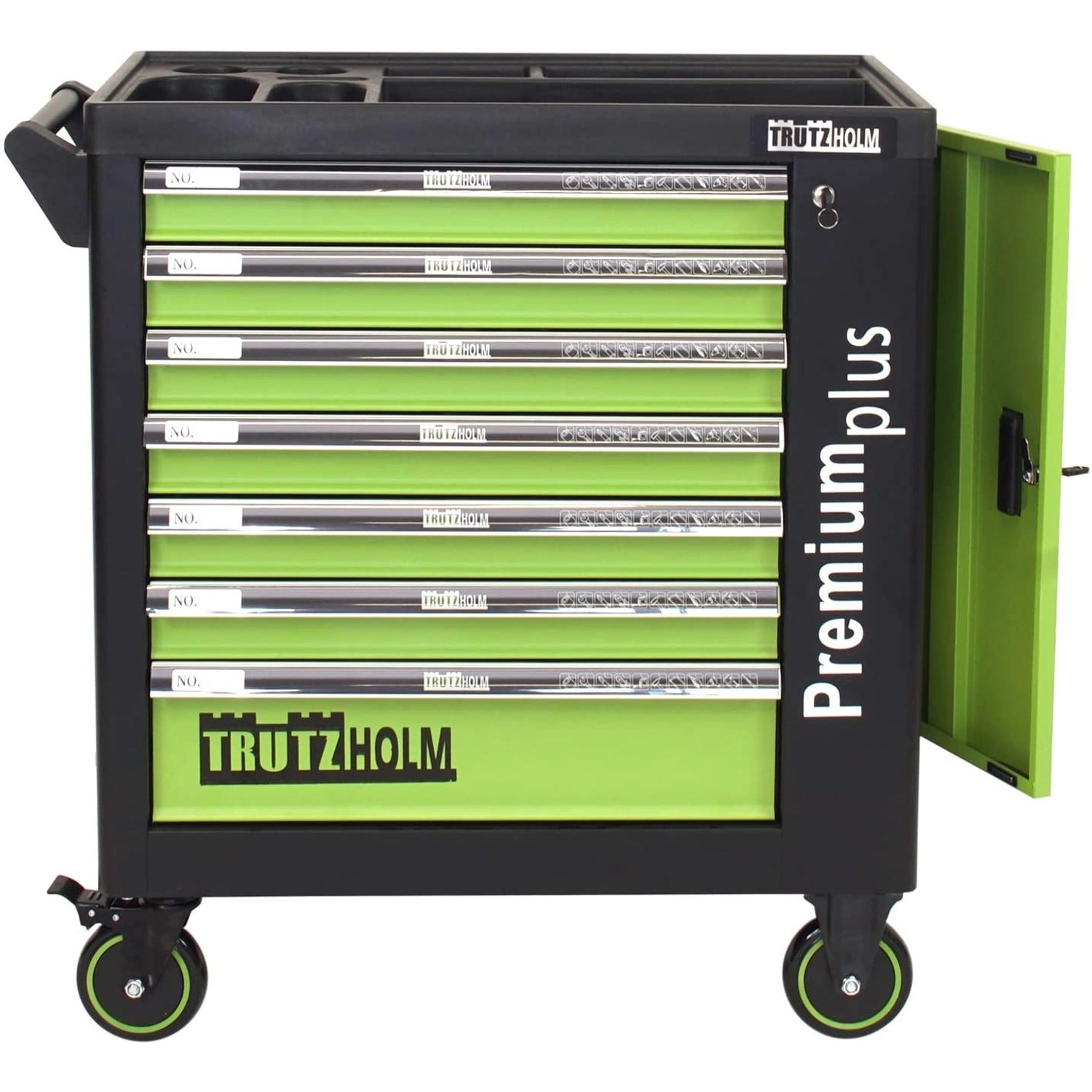 TRUTZHOLM Werkzeugwagen Premium Plus Leer 7 Schubladen
