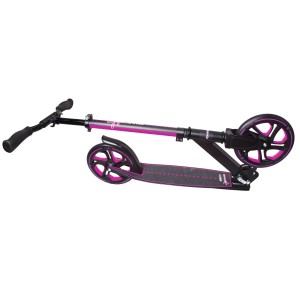 Muuwmi Tretroller Pro, pink. Scooter mit 215 mm Rollen, ABEC 7 Kugellager, höhenverstellbar.