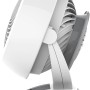 Weißer Vornado 5303DC Tischventilator mit Neigungsfunktion für optimale Luftzirkulation.