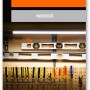 Ledvance LED-Unterbauleuchte Batten Sensor, 32 cm, weiße Lichtleiste mit Bewegungssensor.