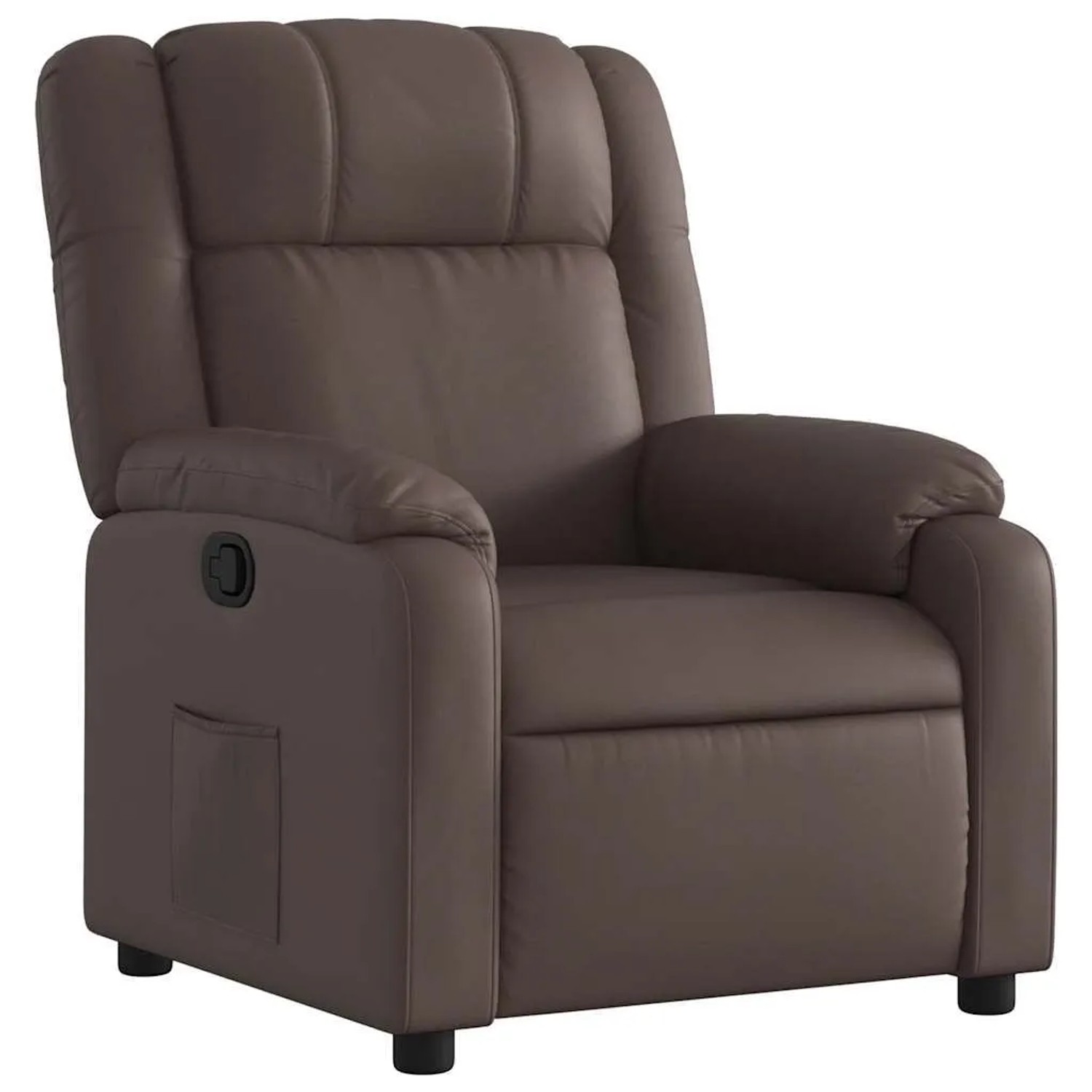 vidaXL Relaxsessel Braun Kunstleder 373524