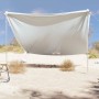 vidaXL Strand-Schattenzelt mit Sandsäcken Grau 304x300 cm 4008646_2