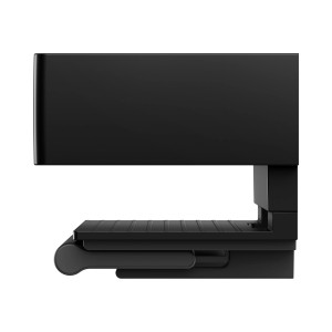 Keuco Duschkorb Edition 11 Black Selection mit Glasabzieher, schwarz-matt. Badaccessoire für Dusche.