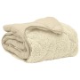 vidaXL Sommerdecke Creme 200 x 220 cm Mikrofaser und Teddy-Fleece 42026225