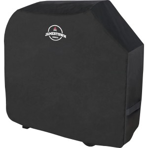 Schwarze Jamestown Grill-Schutzhülle für Jaxon Grillwagen, 105x68x92 cm.