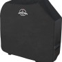 Schwarze Jamestown Grill-Schutzhülle für Jaxon Grillwagen, 105x68x92 cm.