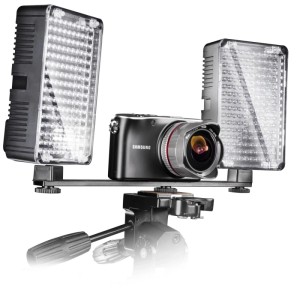 Walimex Pro Hilfsschiene Gerade Für 2 Led Leuchten