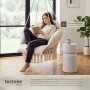 Tectake Hängesessel Samira Mit Dickem Sitzkissen Stabile Halteseile 81 x 80 x 139 cm Beige_5