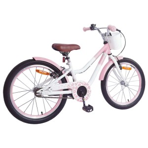 vidaXL Kinderfahrrad Mit Stützrädern 18 Zoll für 5-7 Jahre Alt 42009610