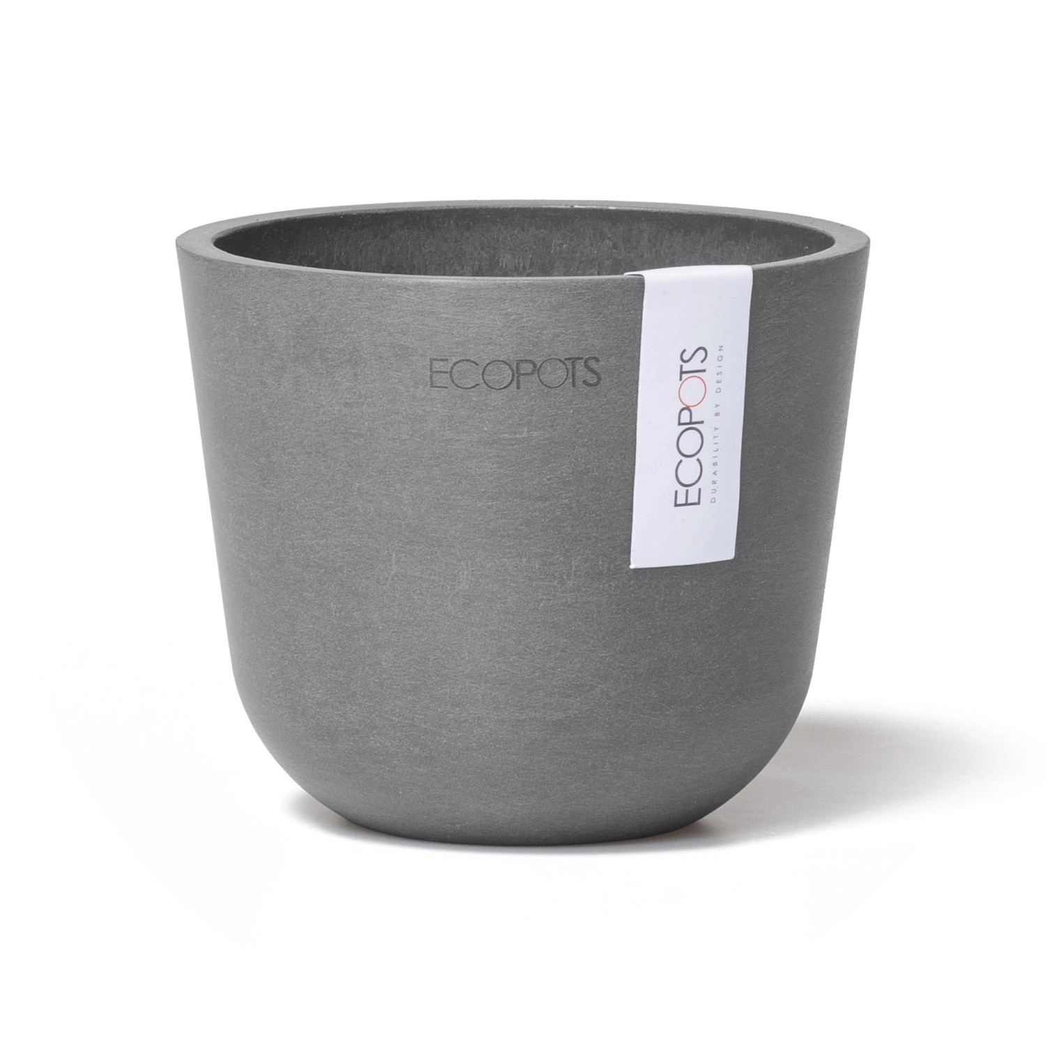 Ecopots Pflanztopf Oslo Mini Grau 11,5 cm x 10 cm günstig online kaufen