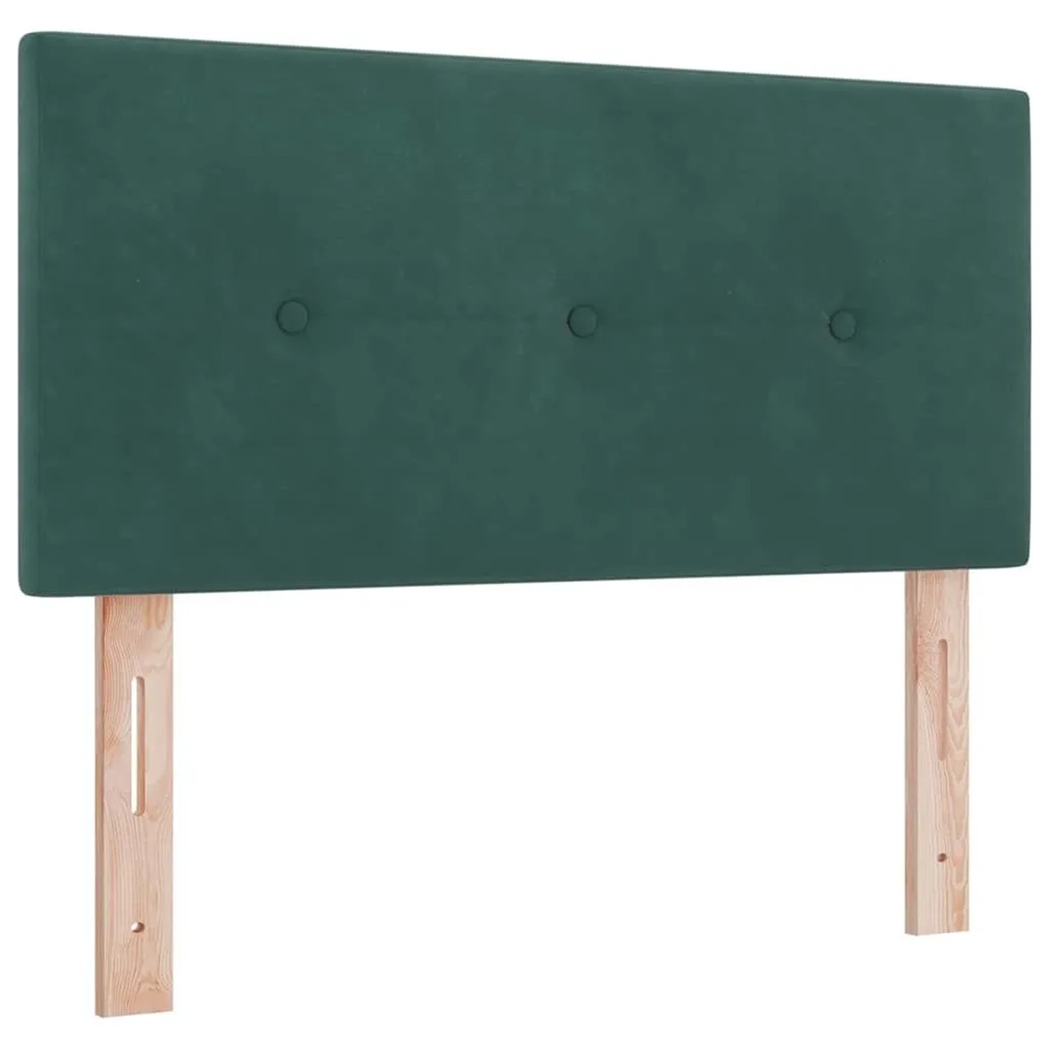 vidaXL Kopfteil mit Kopfteil Dunkelgrün 90 cm Kunstleder 42007134