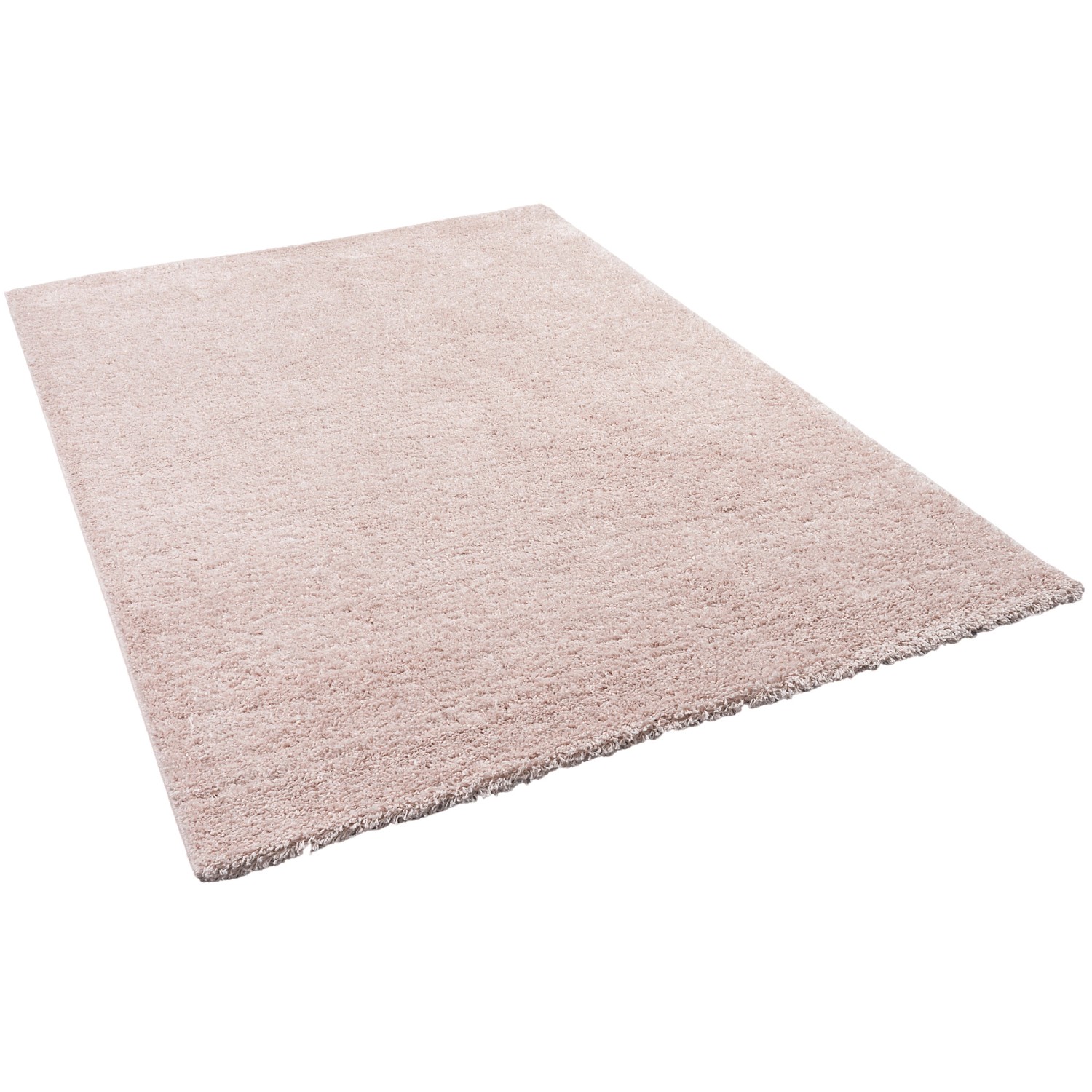 Pergamon Hochflor Langflor Teppich Aloha Rosa 80x150cm günstig online kaufen