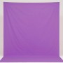 Walimex Stoffhintergrund Signalviolett 2,85x6m aus Baumwolle. Nahtloses, glattes Foto Hintergrund für Studio.