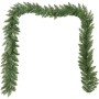 Grüne 270 cm PVC Girlande New Fundy für Dekorationen, ohne Beleuchtung.