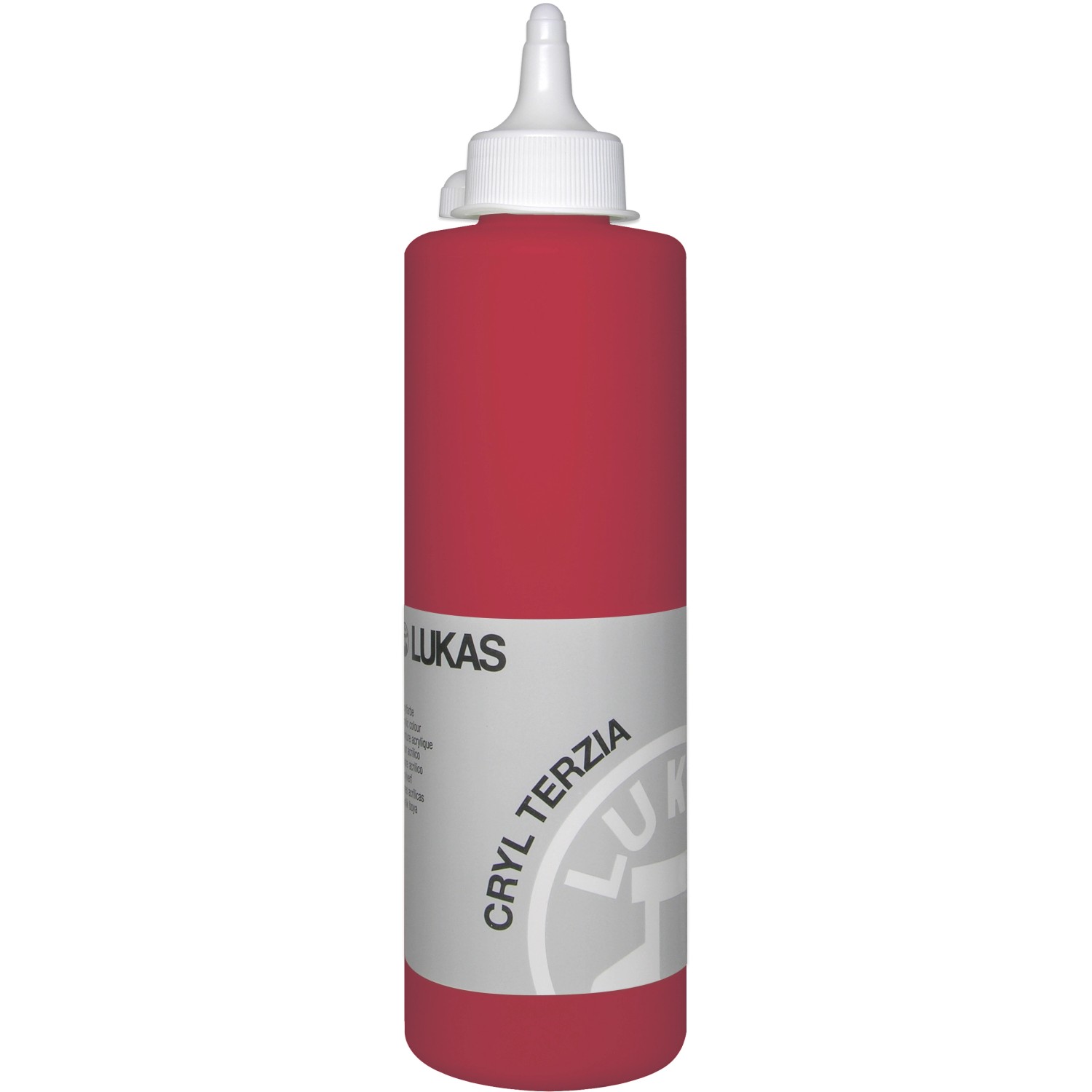 Lukas Cryl Terzia Acrylfarbe Studien-Qualität 500 ml Kadmiumrot dunkel (imit.)