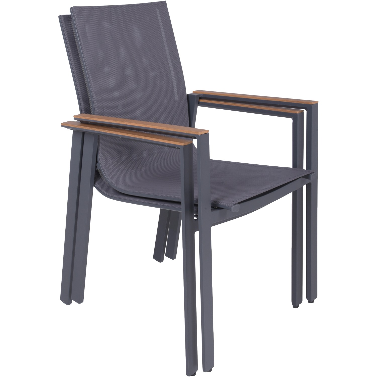 Garden Pleasure GartenmöbelSet Silea 7teilig Anthrazit kaufen bei OBI