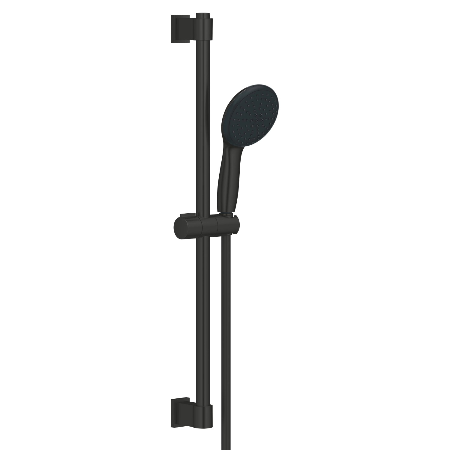 Grohe Brausegarnitur Vitalio Start 110 Schwarz matt mit 2 Strahlarten Quick günstig online kaufen