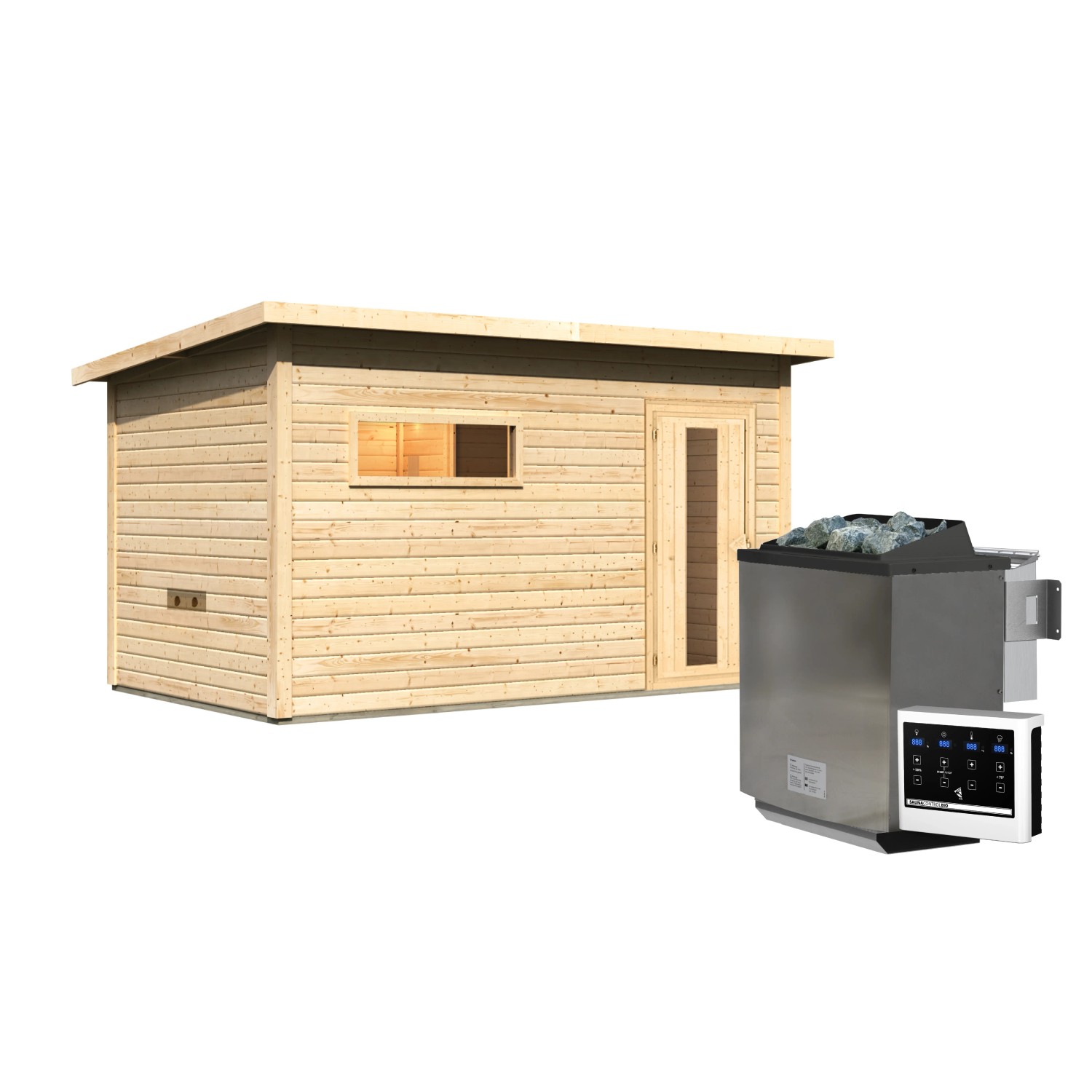 Karibu Gartensauna Arvi 6 9 kW kaufen bei OBI