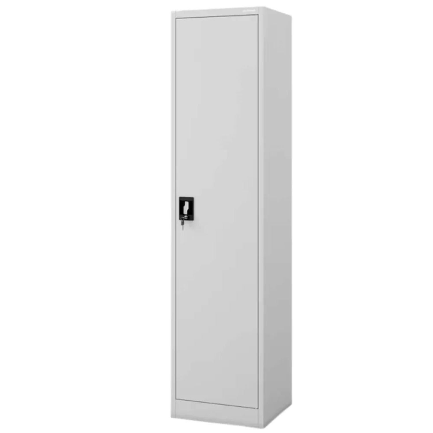 JAN NOWAK Aktenschrank Abschließbar ALEX mit Flügeltüren 185 x 45 x 40 cm Grau