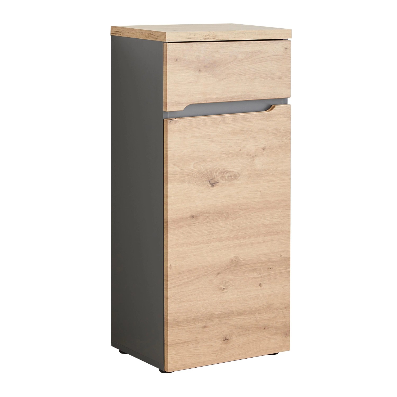 Mömax Unterschrank Memphis Artisan Eiche/Grau
