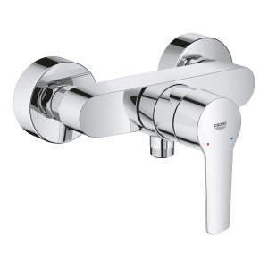 Grohe QuickFix Start Brausearmatur für Wandmontage, Chrom, mit Einhebelmischer.