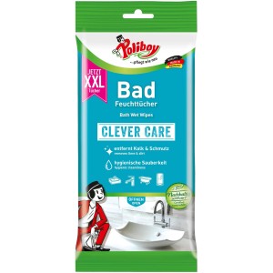 Poliboy XXL Bad Feuchttücher für die Reinigung im Badezimmer.