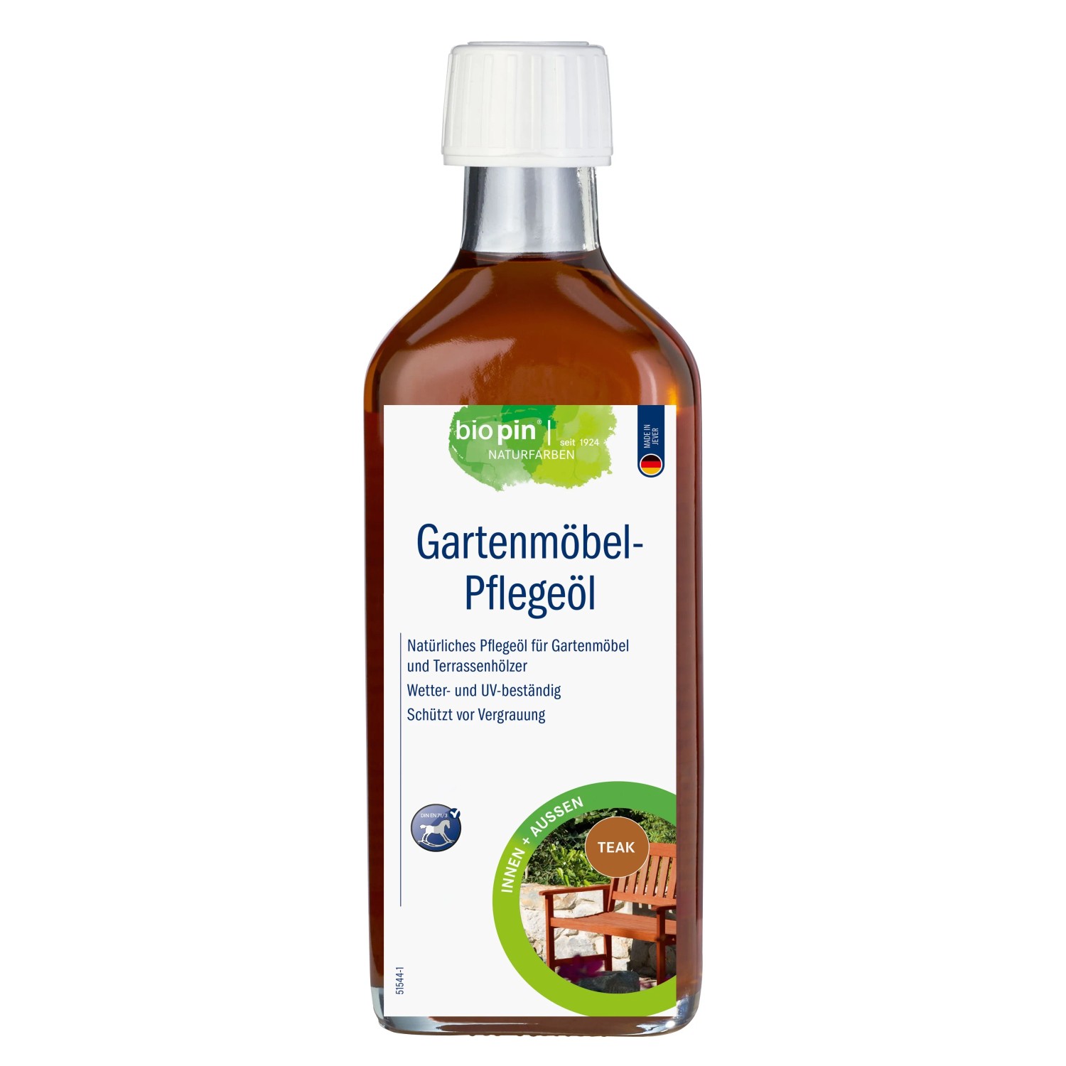 Biopin Gartenmöbel-Pflegeöl Teak 250 ml