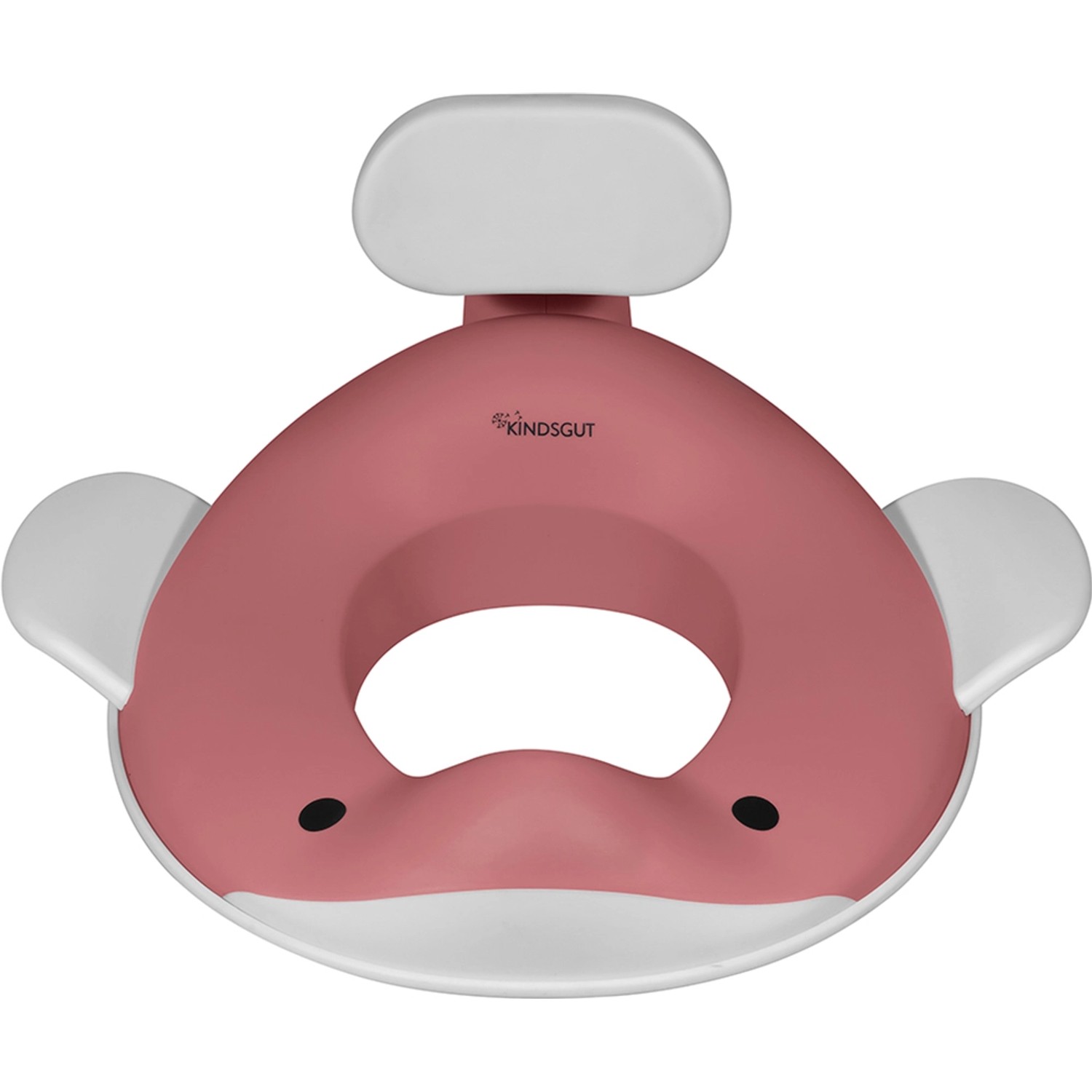 Kindsgut Kinder-Toilettensitz Wal Altrosa