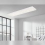 Weißes Brilo LED-Panel Frameless mit Sternenhimmel-Optik an der Decke.