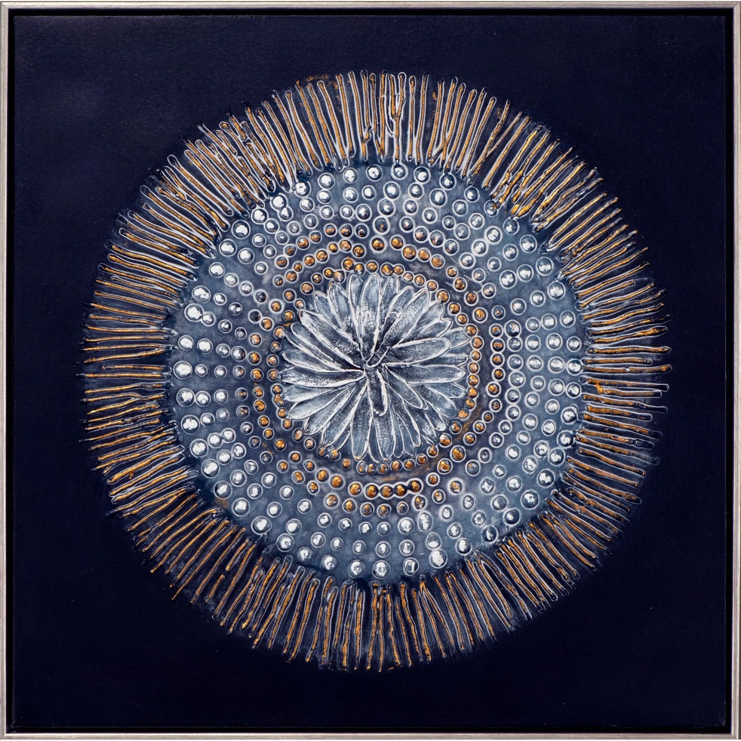 Art Universe Leinwandbild Mandala Gelassenheit 62 x 62 cm