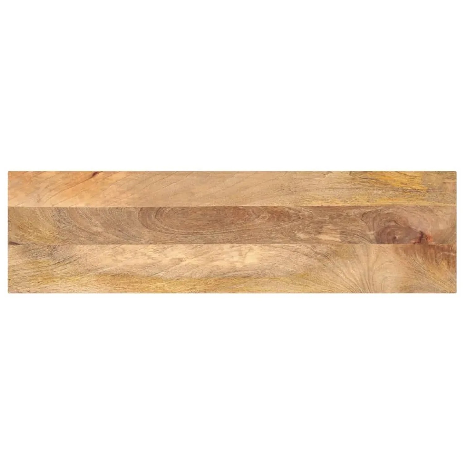 vidaXL Tischplatte 100x40x3,8 cm Rechteckig Massivholz Mango 371515