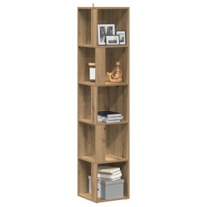 vidaXL Eckregal Artisan-Eiche 33x33x165 cm Holzwerkstoff 856725