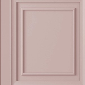 Laura Ashley Vliestapete Redbrook Wood Panel in Blush: Holzvertäfelung Optik.
