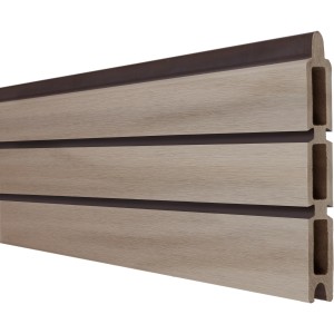 GroJa Steckzaun Einzelprofil Solid-Rhombus, Bi-Color Co-Ex, 180 cm, für moderne Sichtschutzzäune.