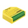 Gelber Shelly Controller RGBW Plus PM für Hausautomation, Steuerung von LED-Streifen.