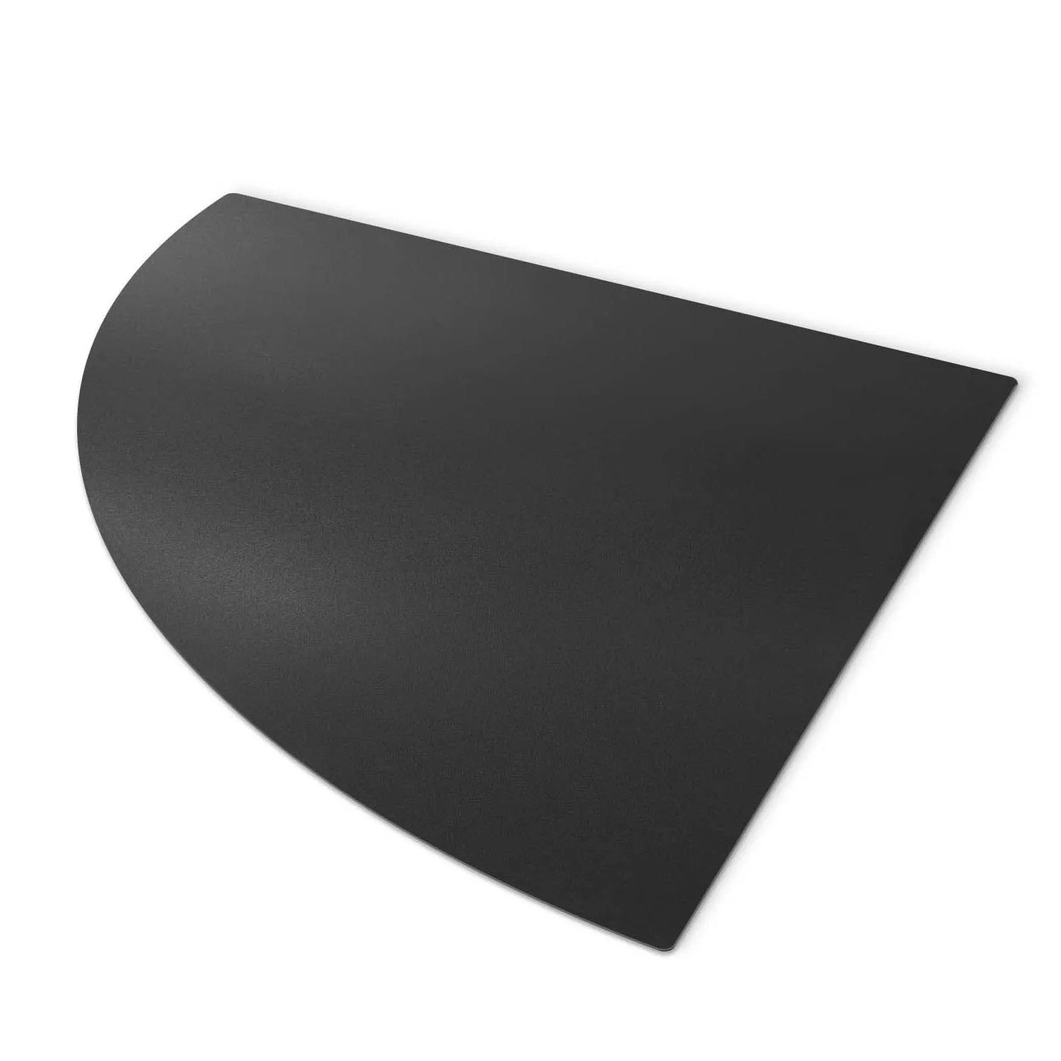 Tulup Kaminbodenplatte Stahl Schwarz 100 cm x 100 cm Hitzeschutzplatte Boden Vorlegeplatte Kaminofen Brandschutzplatte Boden