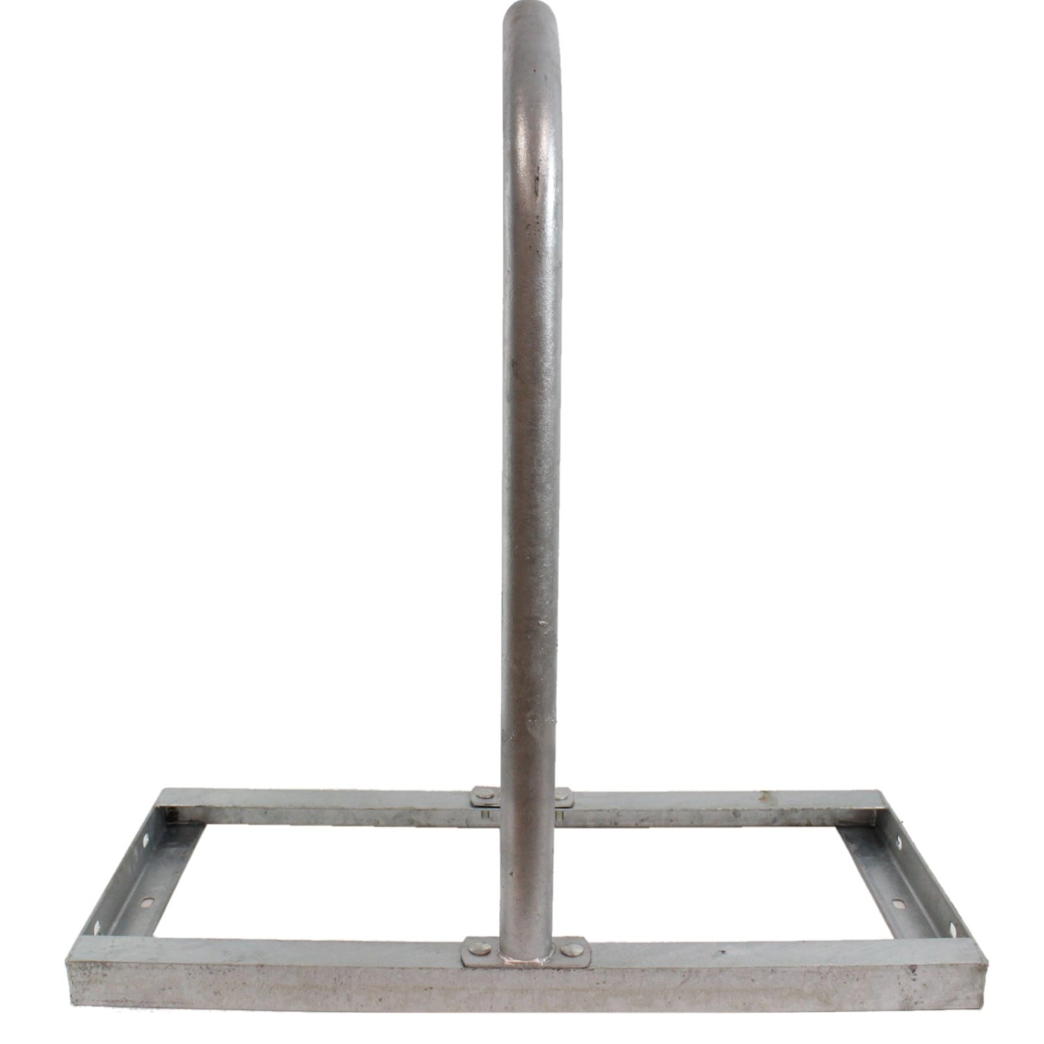 TRUTZHOLM 2x Fahrradanlehnbügel 90x84 cm Stahl Feuerverzinkt Durchmesser 49 mm Typ U