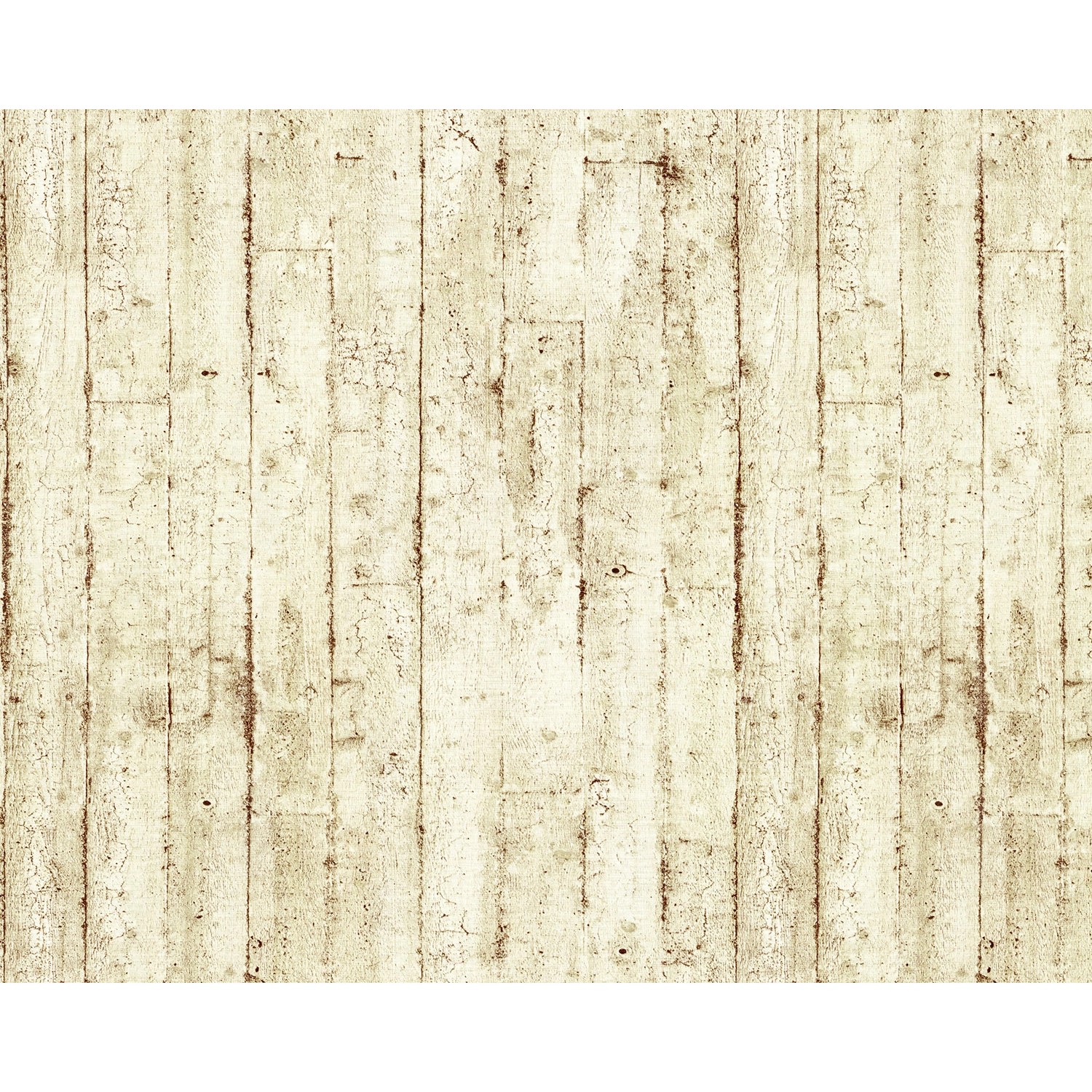 EDEM 81108BR07 Holz Tapete Shabby Chic Matt Creme Beige Braun 1,06 m x 10,0 günstig online kaufen