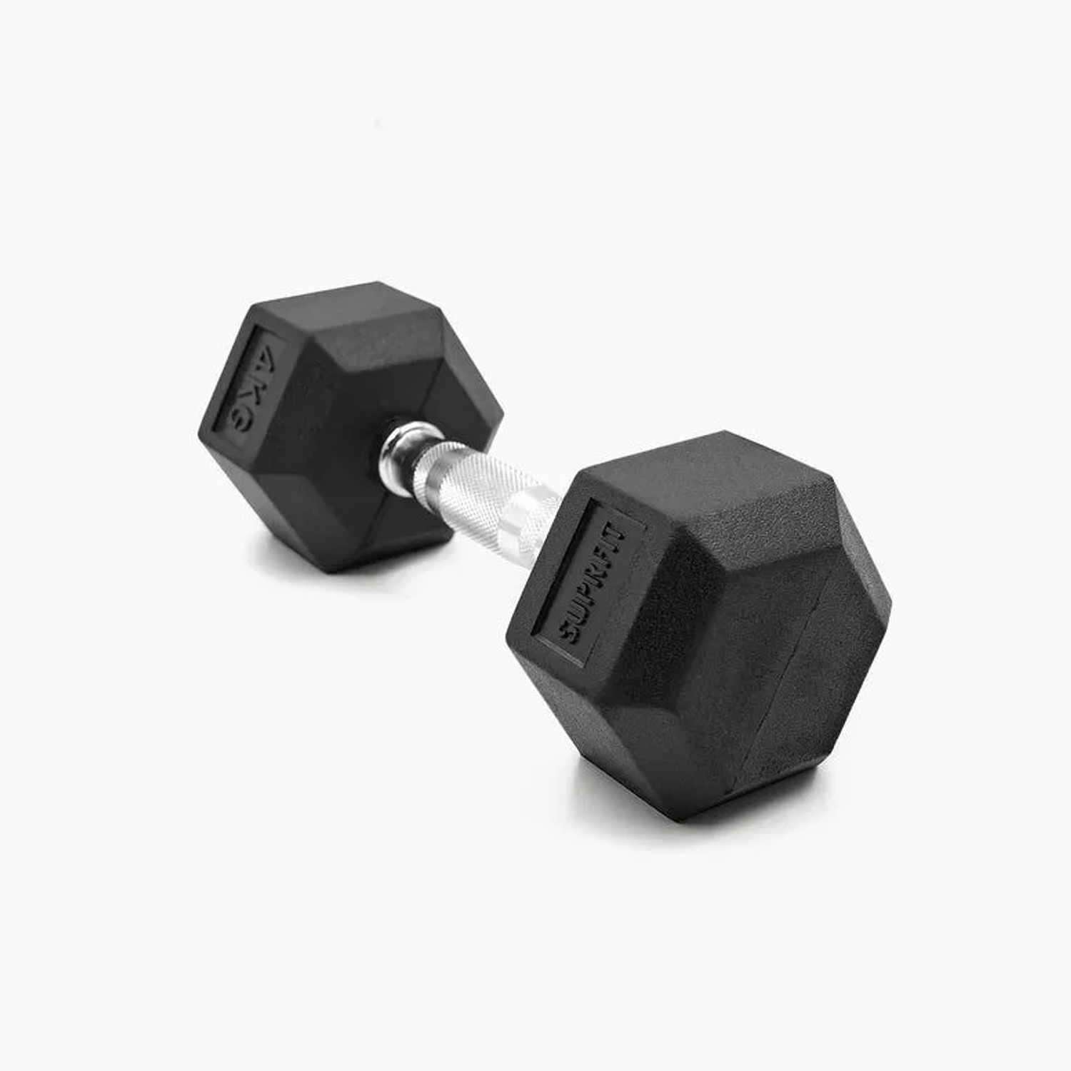 Suprfit Hex Gummi-Kurzhanteln Einzeln 4 kg