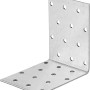 Verzinkter Winkelverbinder 60x60x60 mm für Holzkonstruktionen.