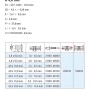 Technische Zeichnung Goebel Dicht-Becherblindnieten 4,8x12,5 mm, Maße und Anwendungsbereiche der Blindnieten.