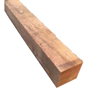 Brauner T & J Pfosten Seeland, kesseldruckimprägniert, 9x9x110 cm, für Zaunbau & Sichtschutz.