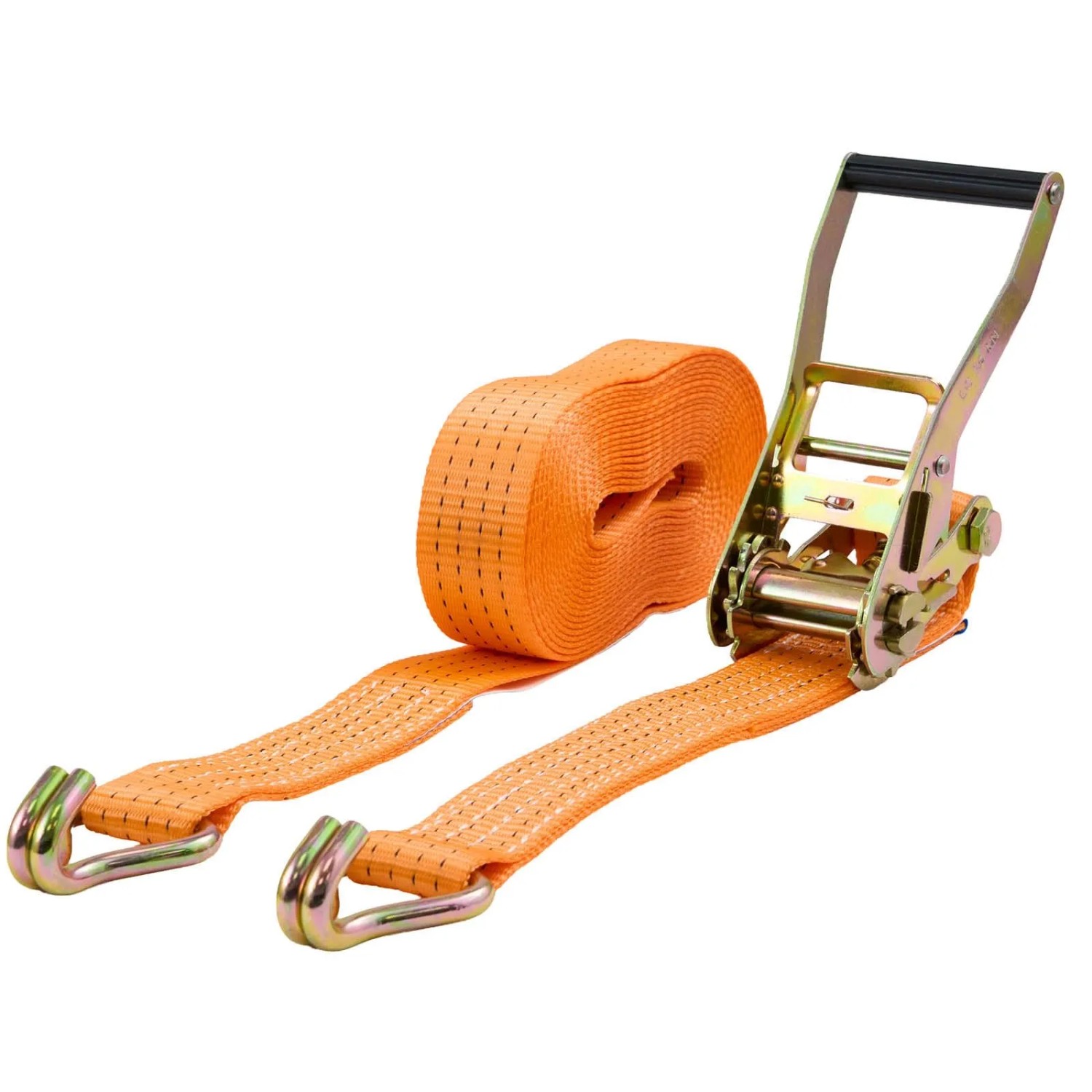 TRUTZHOLM Ratschen Spanngurt 2 Teilig 8m 4t 4000kg TÜV/GS Orange
