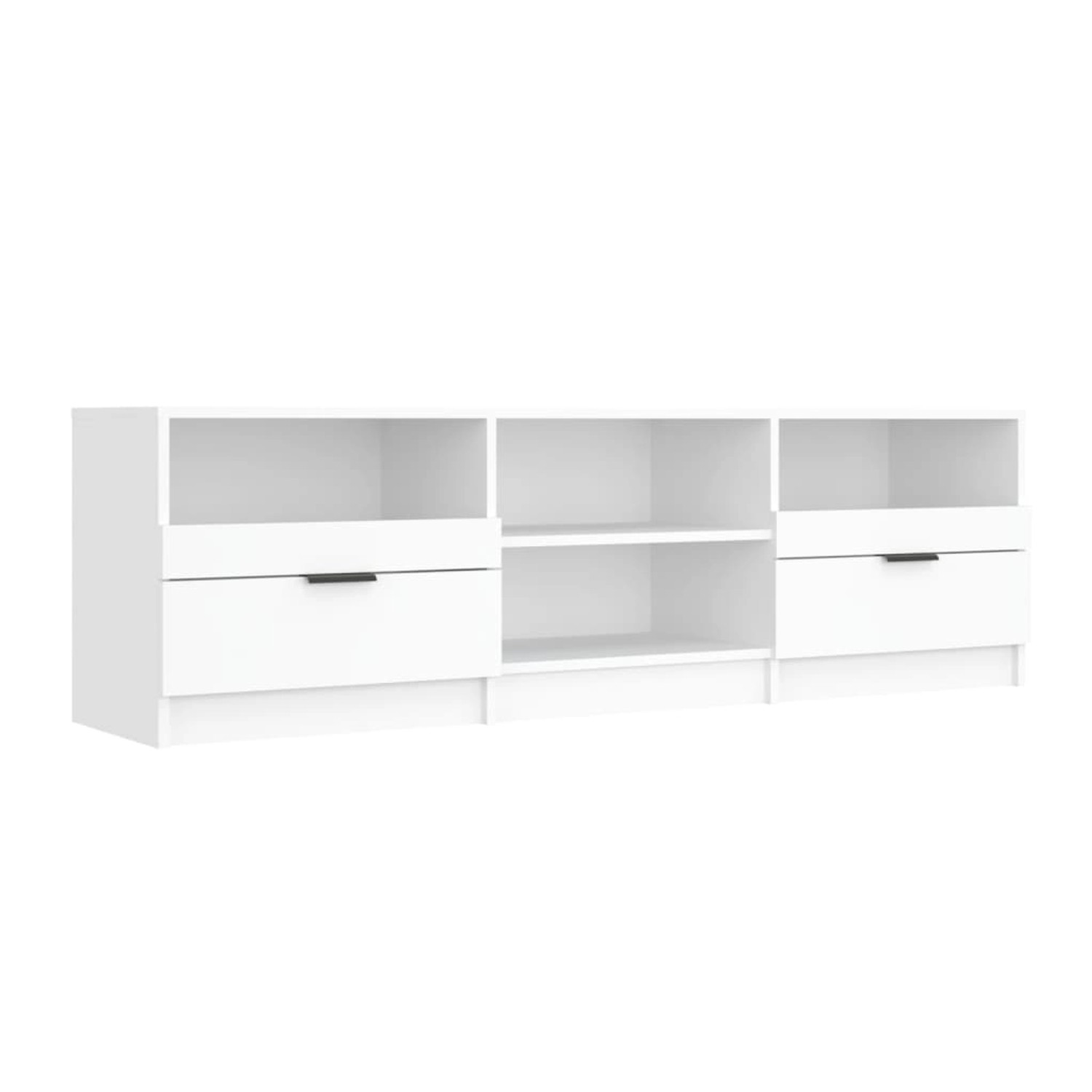 vidaXL TV-Schrank Weiß 150x33,5x45 cm Holzwerkstoff 811457 günstig online kaufen